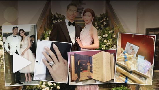 林志玲与ARIKA婚礼十分隆重！志玲事前就曾表示不想太过张扬，太过铺张