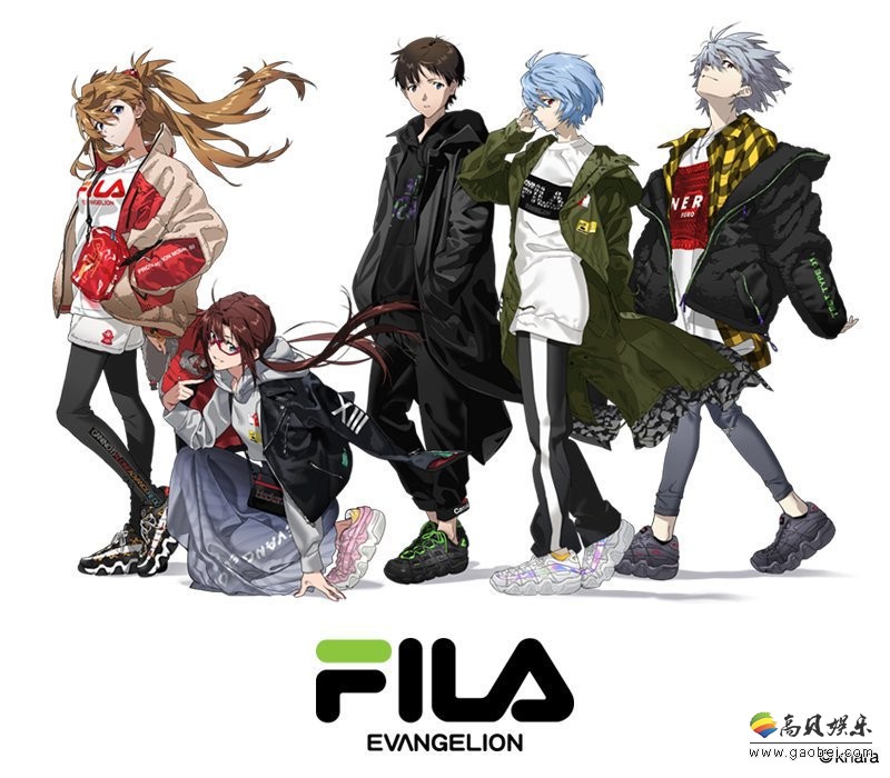 “RADIO EVA”潮品商店开业！《新世纪福音战士》FILA联名版服装发售