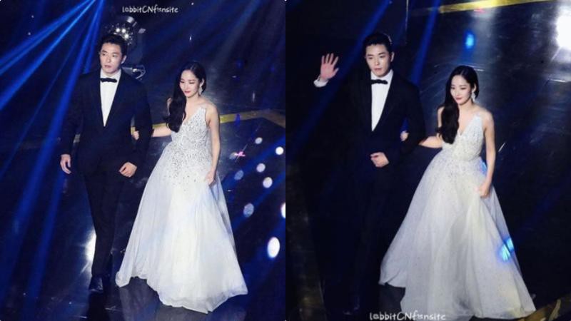 金材昱和朴敏英出席新加坡举办的「Starhub night of stars 2019」颁奖礼