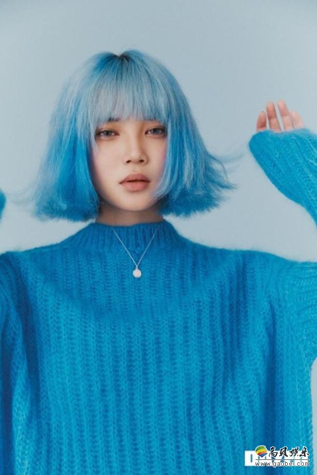 韩国新人女歌手blue.
