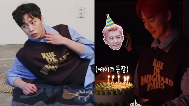 这件衣服真的要火了？两位人气超高男艺人都穿上它！李宰旭＋EXO SUHO