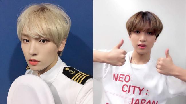 韩国年轻网民在SF9仁诚和NCT DREAM楷灿之间纠结，到底该投向谁怀抱