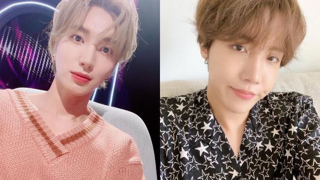 Super Junior成员利特在IG分享了收到了BTS防弹少年团j-hope妈妈的泡菜