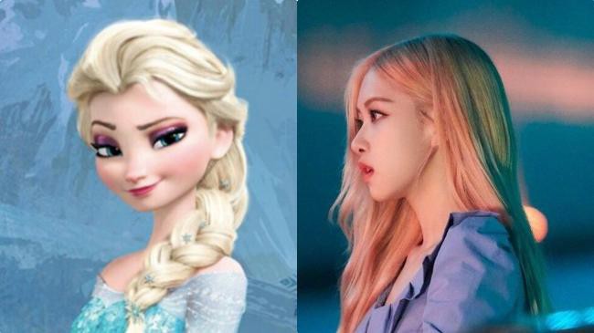 如果推出真人版《Frozen》小编强烈推荐BLACKPINK的Rosé扮演Elsa公主