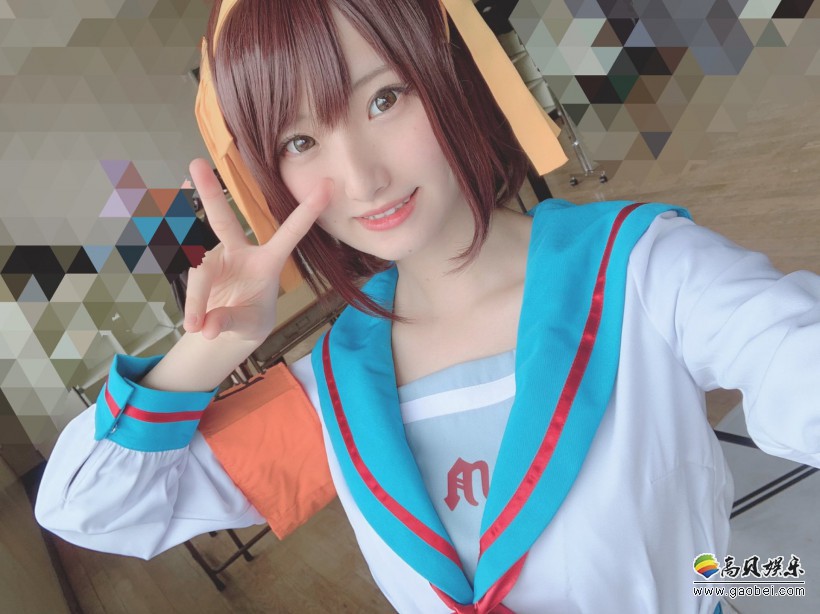 日本可爱妹子立花はる！cosplay打扮超可爱，颜质很在线，气质相当出众