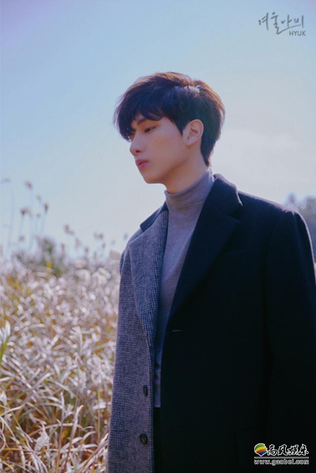 VIXX官方SNS发布成员Hyuk首张迷你专辑《Winter Butterfly》官方预告照