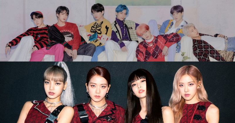 BLACK PINK和防弹少年团Sportify选为歌曲播放最多K-POP组合第一二名