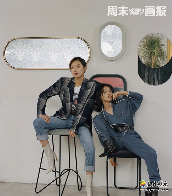 张子枫和万茜合体登杂志封面“简约生命力”主题拍摄的大片组图同步曝光