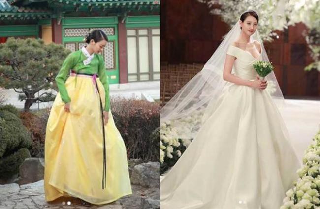 金秀贤近日与企业家男友举办婚礼，随后在IG贴出婚纱照，跟众人分享喜悦