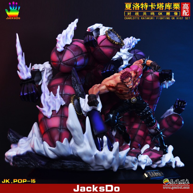 国内工作室推出《海贼王》卡塔库栗战斗雕像！肌肉线条伤痕很好展现出来