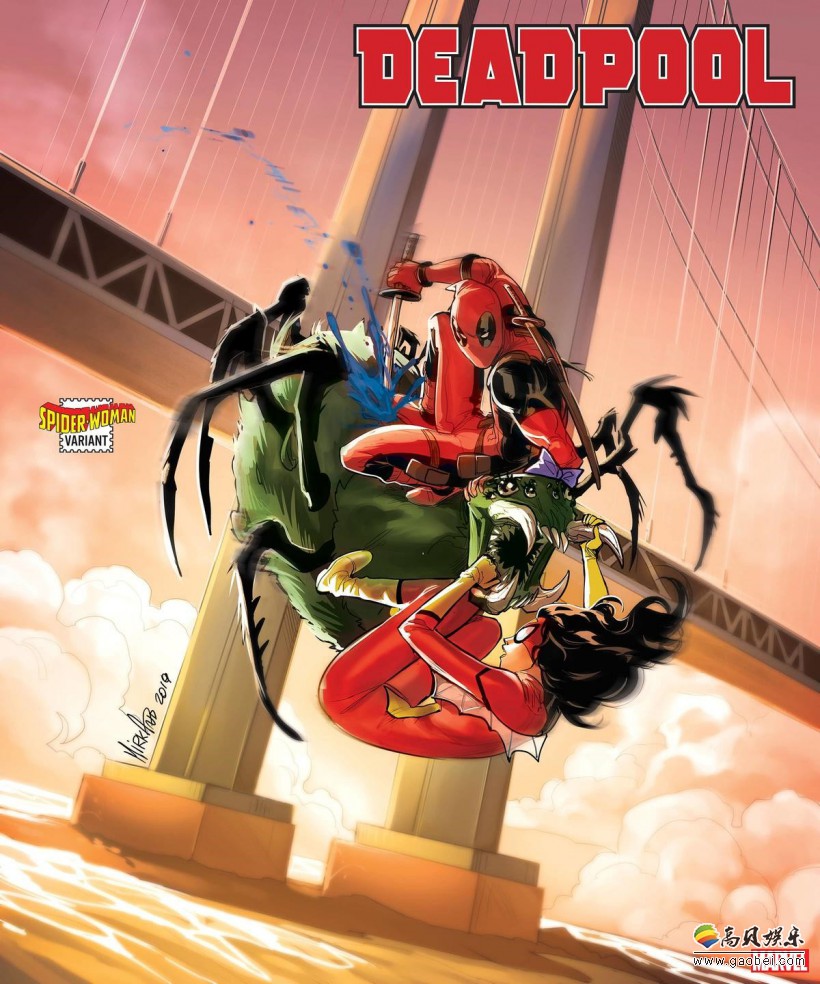 漫威新系列蜘蛛女侠众多漫威英雄联动变体漫画封面众英雄团结一起