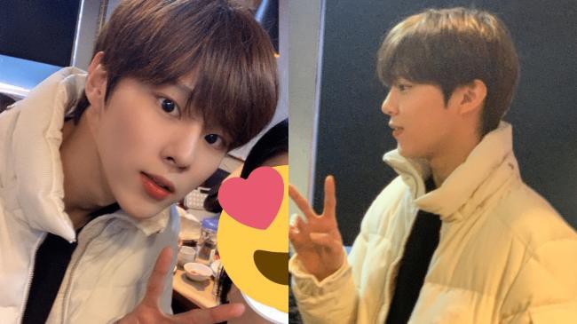 金宇硕在火锅店被偶遇并和路人们合照、问好!照片公开在网路上引发讨论 金宇硕在火锅店被偶遇并和路人们合照、问好!照片公开在网路上引发讨论