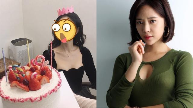 黄正音公开了几张庆祝生日照片！在网上引起“黄正音是不是整容了”热议
