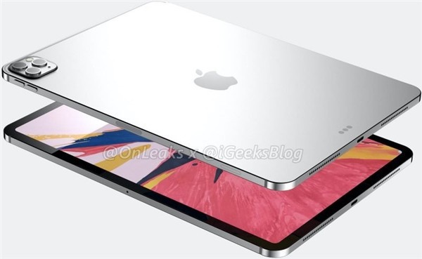 知名爆料人送出新款iPad Pro渲染图，都是汇总目前有关新机所有靠谱细节
