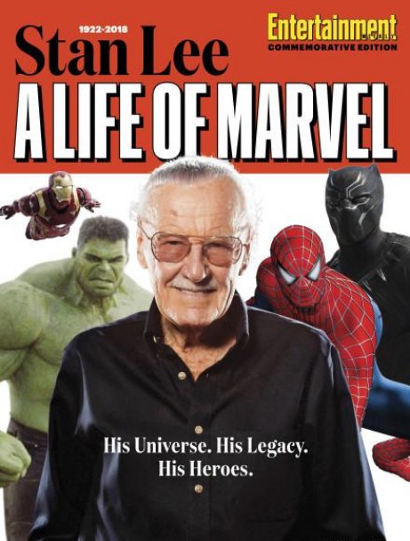 漫威官推发布新艺术画来纪念斯坦·李老爷子诞辰，漫威影业同时发博纪念