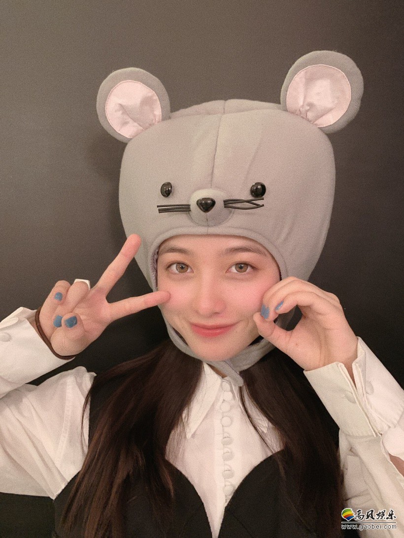 2020年鼠年来了！人气美少女桥本环奈送上新年祝福，还扮成小老鼠的样子