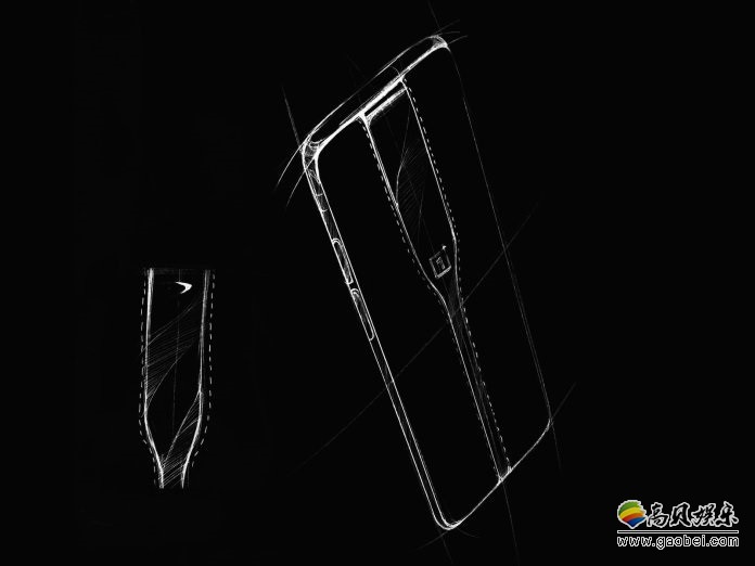 一加OnePlus Concept One概念渲染图！曲面屏设计，后置摄像头被隐藏