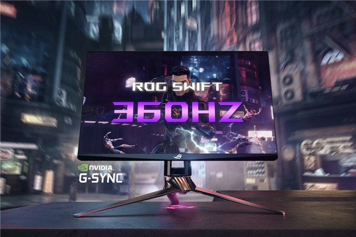 NVIDIA带来新“核弹”将显示屏刷新率推高到360Hz，每2.78ms刷新一帧