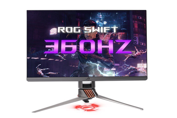 CES 2020国际消费电子展！华硕展示真实产品：24.5英寸1080P游戏显示器