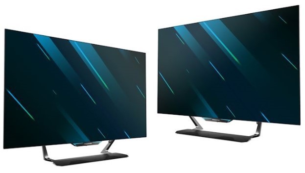 宏碁首款面向玩家大屏OLED显示屏CG552K，55寸4K分辨率！OLED面板