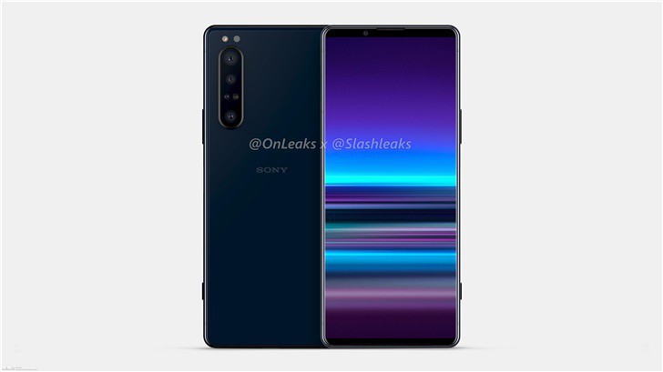 爆料人带来索尼2020年Xperia新机渲染图，指纹传感器＋电源二合一设计