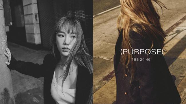 少女时代太妍将发行改版二辑《Purpose》回归，官方率先公开黑白预告照