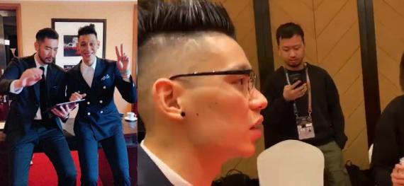 林书豪穿已故好友高以翔赠送西装参加CBA全明星晚宴“他非常爱打篮球”