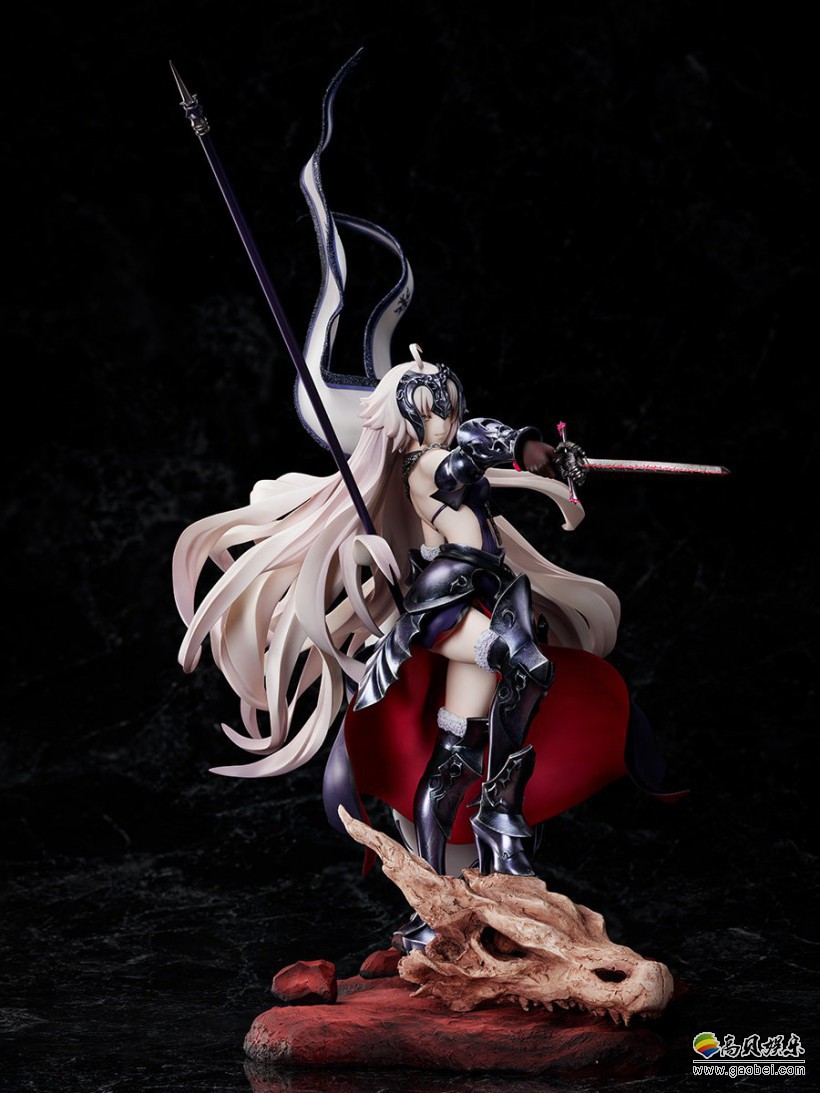 《Fate Grand Order》黑贞德手办即将推出，采用黑贞德全力迎战帅气形象