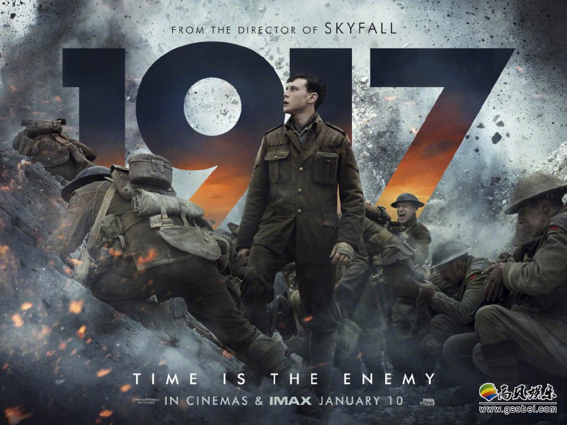 《1917》官微宣布确定引入内地，放出首支预告片，具体上映时间尚未确定