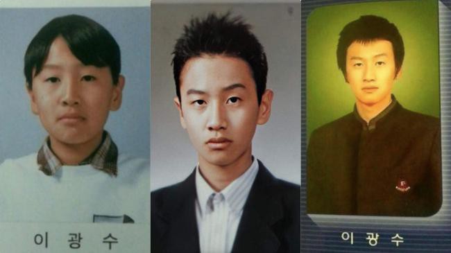 「亚洲王子」李光洙从小学到高中毕业照被翻出来，引爆了新一轮热烈反响