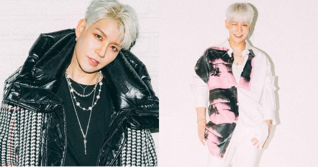 姜成勋去年底积极展现只身活动企图心，最近他公开了最新活动的预告照片