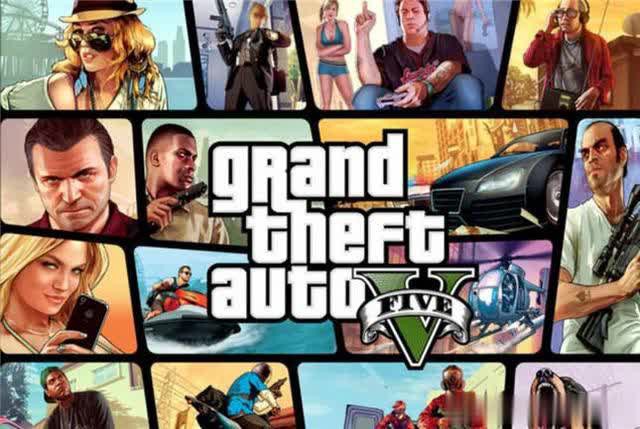 游戏业分析师发布消息，美国近10年最畅销游戏排名榜《GTA5》强势登顶
