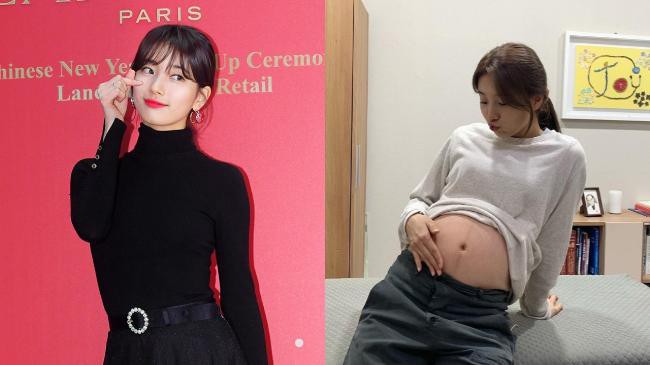 秀智庆祝电影《白头山:半岛浩劫》观影人数突破800万,晒出孕妇扮相照 秀智庆祝电影《白头山:半岛浩劫》观影人数突破800万,晒出孕妇扮相照