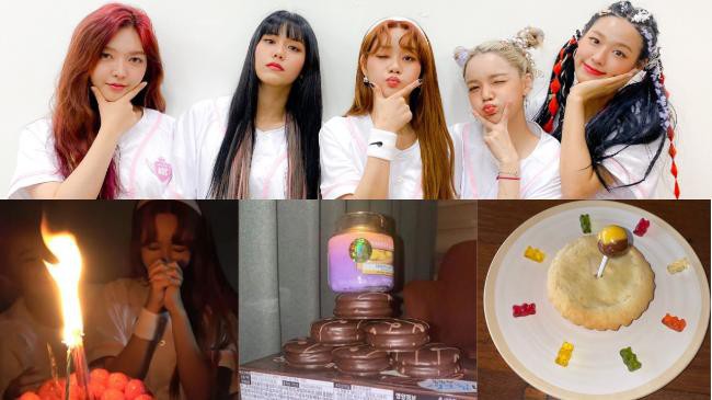 AOA酉奈、雪炫和智珉生日在12月到1月期间，网友们分享她们的生日蛋糕