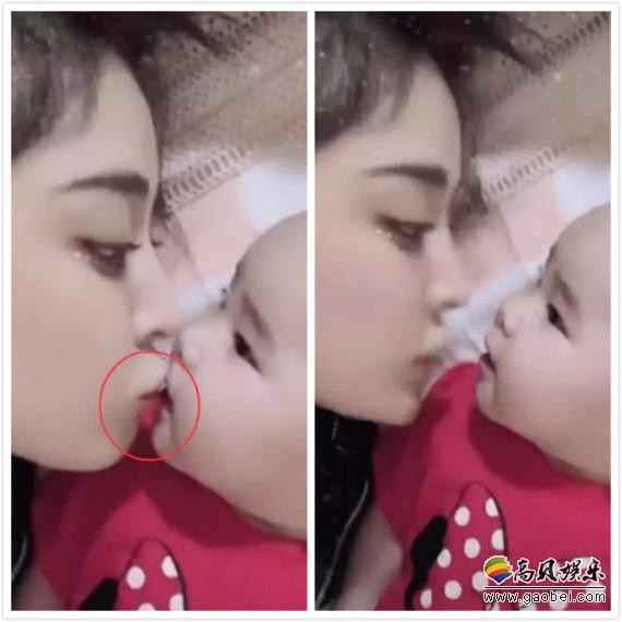 古力娜扎晒出与侄女互动视频，她脸上化着精致的妆容，一抹红唇极为抢镜
