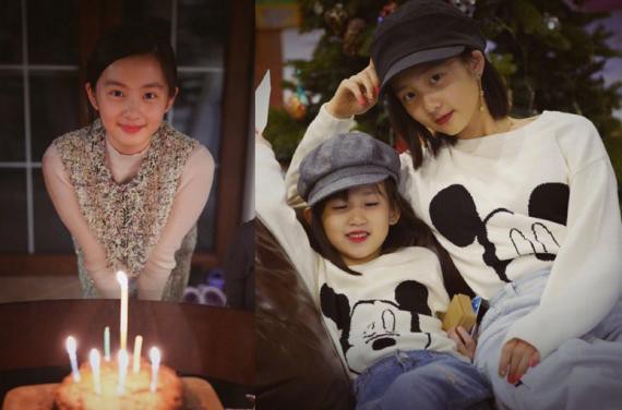 黄磊微博发文为大女儿黄多多庆祝14岁生日，多多从可爱萌娃变成温柔淑女