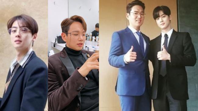 张圣圭被网友说像是车银优亲哥哥！他表示「说是被车银优打一拳的哥哥」