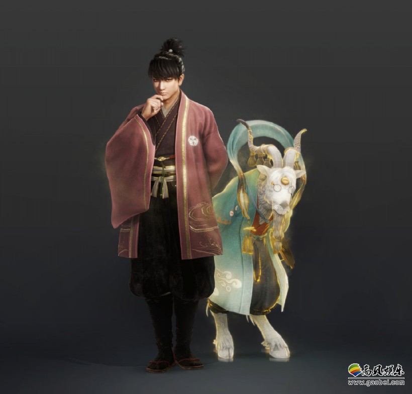 光荣特库摩游戏官微介绍《仁王2》登场人物：日本战国军师！竹中半兵卫