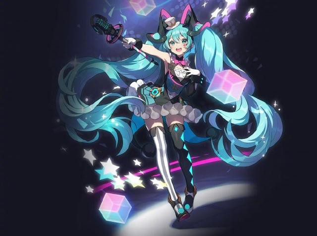 初音未来大型演唱会“魔法未来 2020”公开视觉图，融合和风元素超可爱
