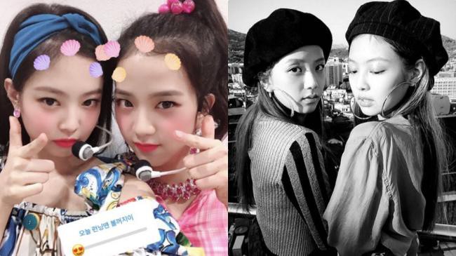 JISOO过生日，某次的直播中JISOO就和粉丝们分享了JENNIE送给她的礼物