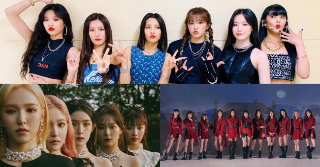 二月女团品牌评价前三名新出炉！恭喜(G)I-DLE、Red Velvet和本月少女