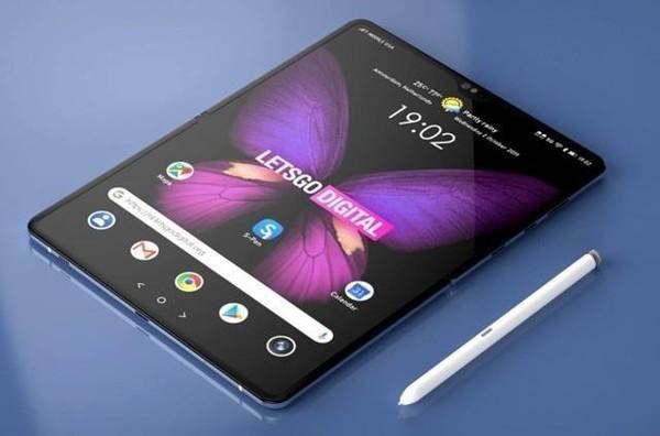博主放出三星Galaxy Fold 2渲染图及配置信息！首次采用屏下摄像头技术