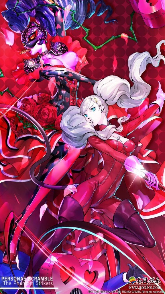 《女神异闻录5对决：幽灵先锋》官方手机壁纸公布！主打怪盗团成员角色