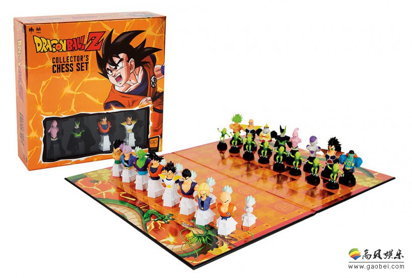 美国桌游品牌推出《龙珠Z》国际象棋！这款国际象棋一共有18位角色登场