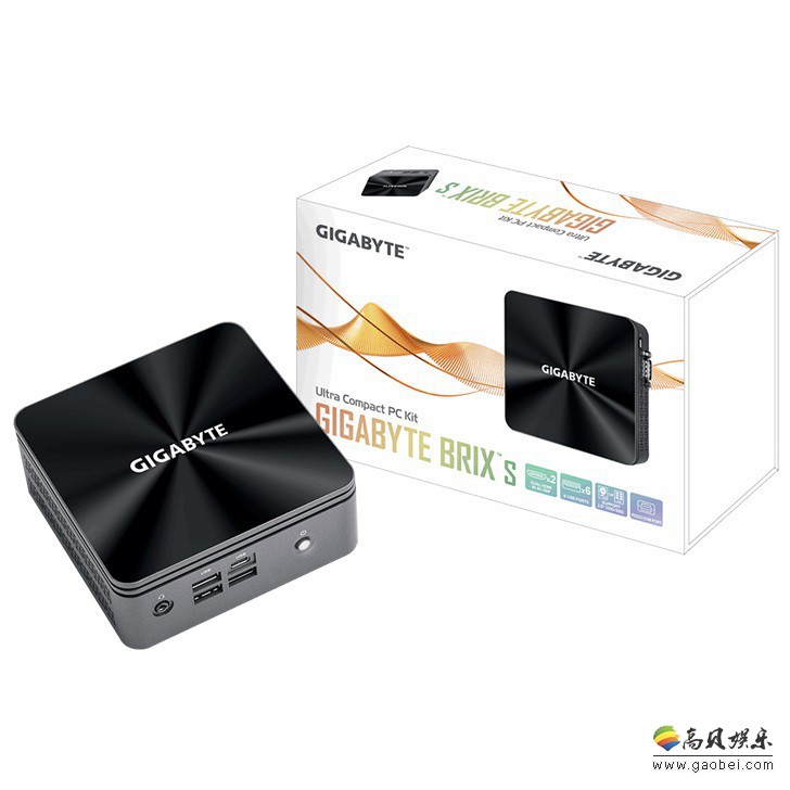 技嘉新款mini PC，外观与英特尔NUC类似，最高可以搭载6核i7-10710U