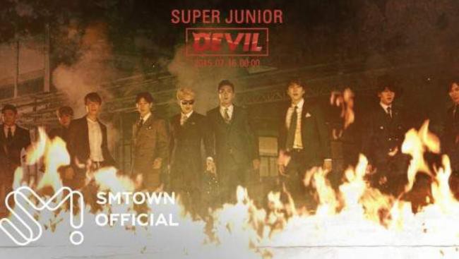 Super Junior《Devil》突然逆袭！现在看也是经典Look舞台！丝毫不过气