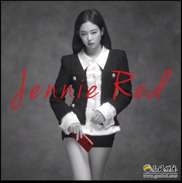 三星正式带来红色版S20+手机！韩国女子组合BLACKPINK成员Jennie代言