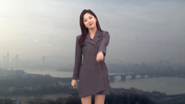 大热ZICO《Any Song》挑战，韩国气象女主播金佳英因为这首歌火速出名