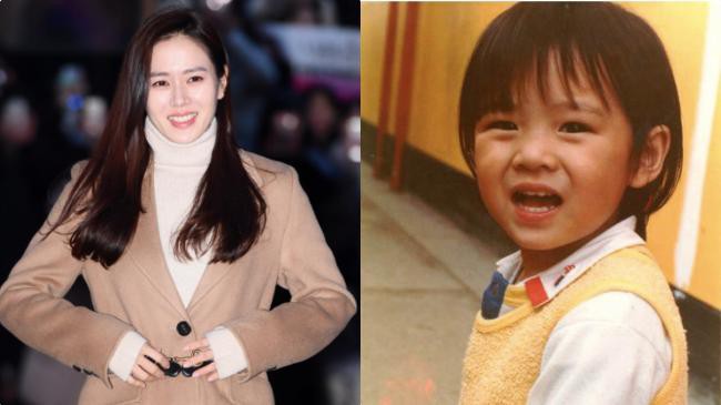 孙艺真被翻出幼年照看了直呼「从小美到大」略点婴儿肥小脸甚是讨人喜欢