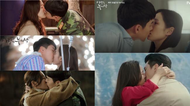 韩剧《爱的迫降》这样一看！吻戏真的不少！大家印象最深刻的是哪场吻戏